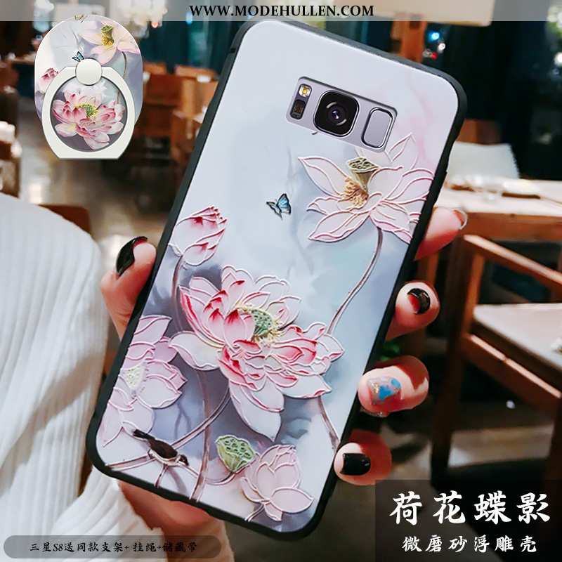 Hülle Samsung Galaxy S8 Hängende Verzierungen Prägung Alles Inklusive Chinesische Art Handy Super Dü