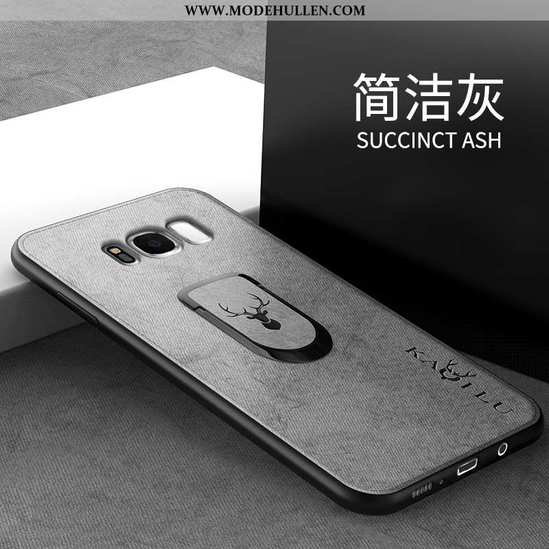 Hülle Samsung Galaxy S8+ Persönlichkeit Kreativ Trend Einfach Case Anti-sturz Stoff Rote