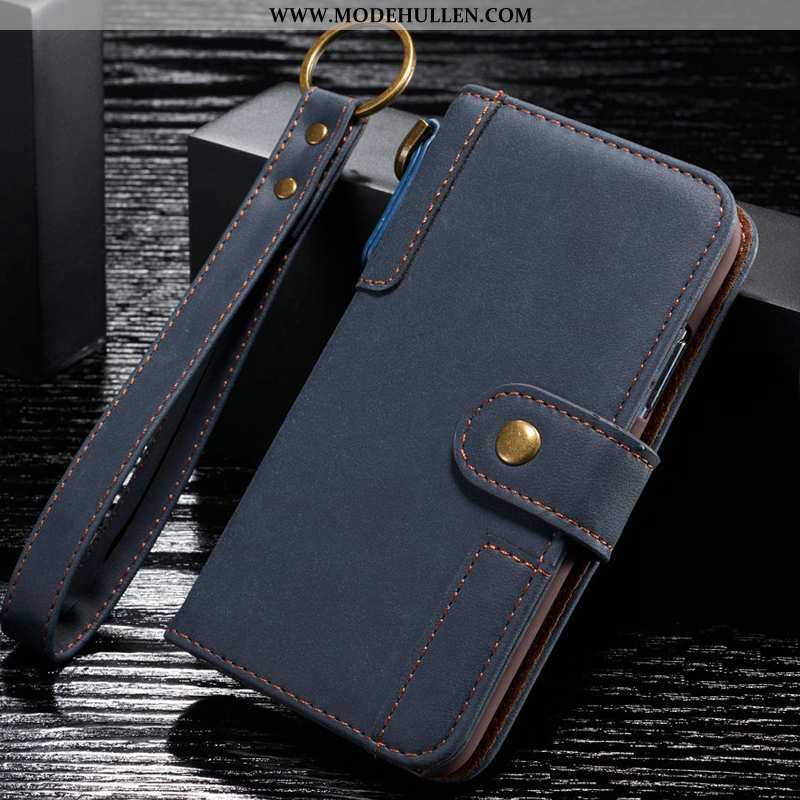 Hülle Samsung Galaxy S8+ Schutz Lederhülle High-end Alles Inklusive Anti-sturz Case Dunkelblau