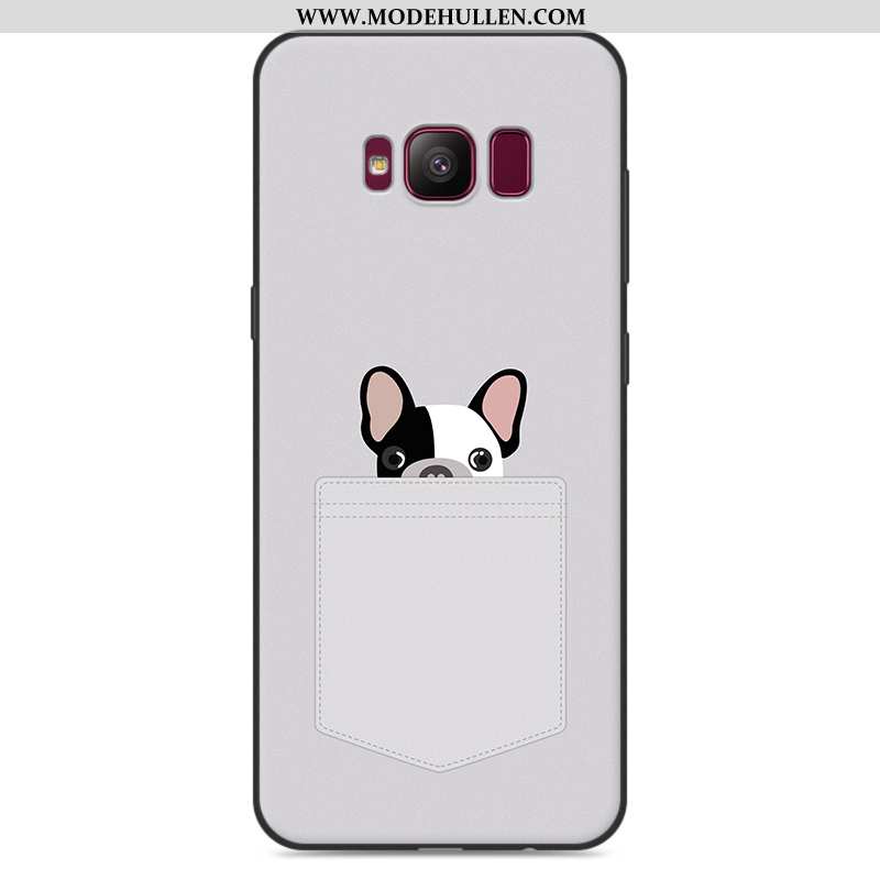 Hülle Samsung Galaxy S8+ Silikon Schutz Weiche Anti-sturz Sterne Trend Grau