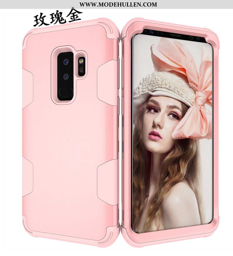 Hülle Samsung Galaxy S9+ Kreativ Trend Weiche Netto Rot Grün Schutz
