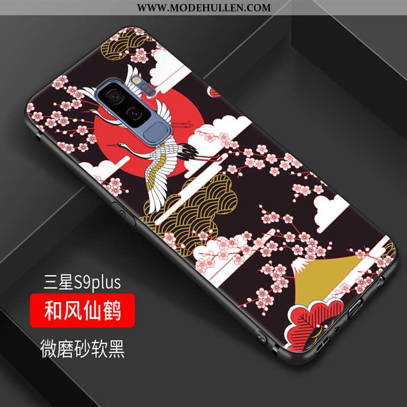 Hülle Samsung Galaxy S9+ Trend Weiche Handy Alles Inklusive Chinesische Art Kreativ Elegant Lila