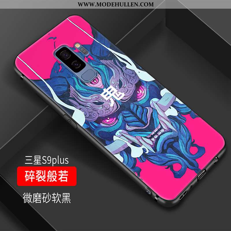 Hülle Samsung Galaxy S9+ Trend Weiche Handy Alles Inklusive Chinesische Art Kreativ Elegant Lila