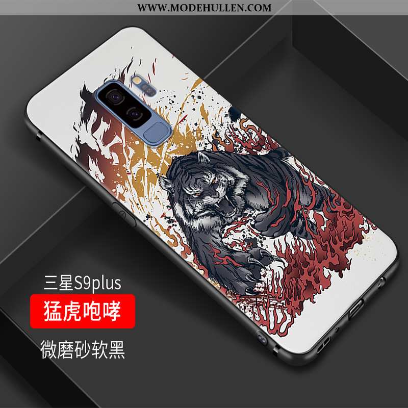 Hülle Samsung Galaxy S9+ Trend Weiche Handy Alles Inklusive Chinesische Art Kreativ Elegant Lila