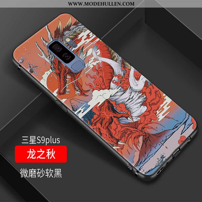 Hülle Samsung Galaxy S9+ Trend Weiche Handy Alles Inklusive Chinesische Art Kreativ Elegant Lila