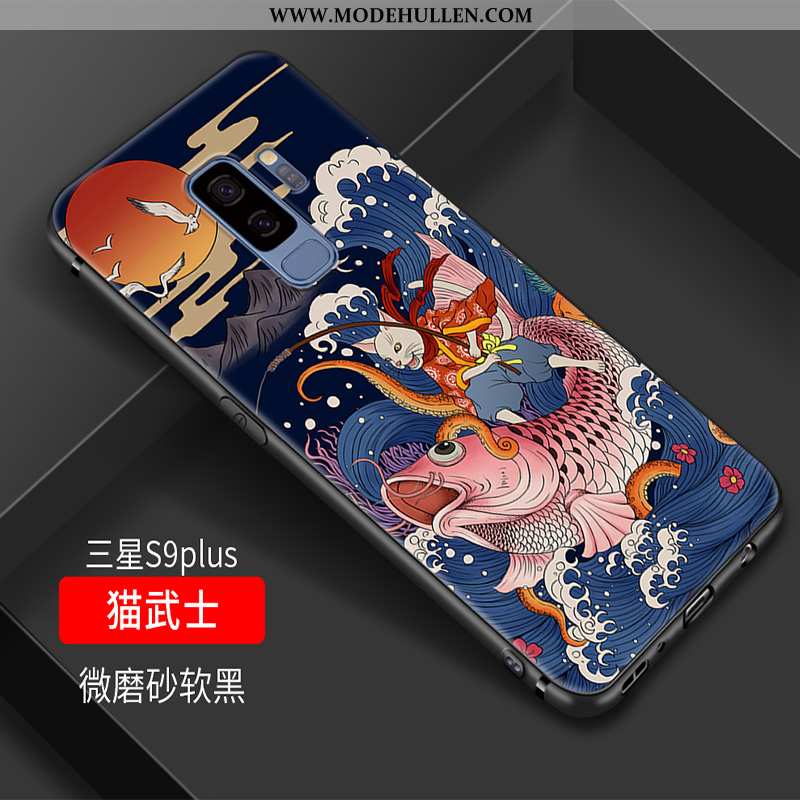 Hülle Samsung Galaxy S9+ Trend Weiche Handy Alles Inklusive Chinesische Art Kreativ Elegant Lila