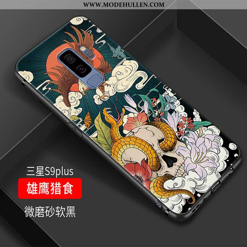 Hülle Samsung Galaxy S9+ Trend Weiche Handy Alles Inklusive Chinesische Art Kreativ Elegant Lila