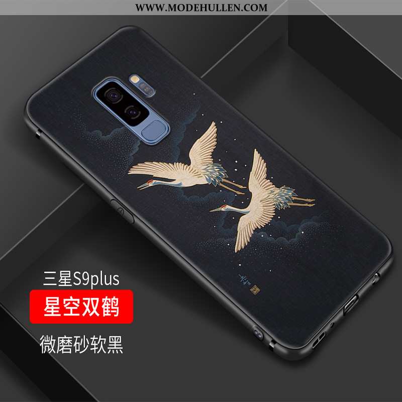 Hülle Samsung Galaxy S9+ Trend Weiche Handy Alles Inklusive Chinesische Art Kreativ Elegant Lila