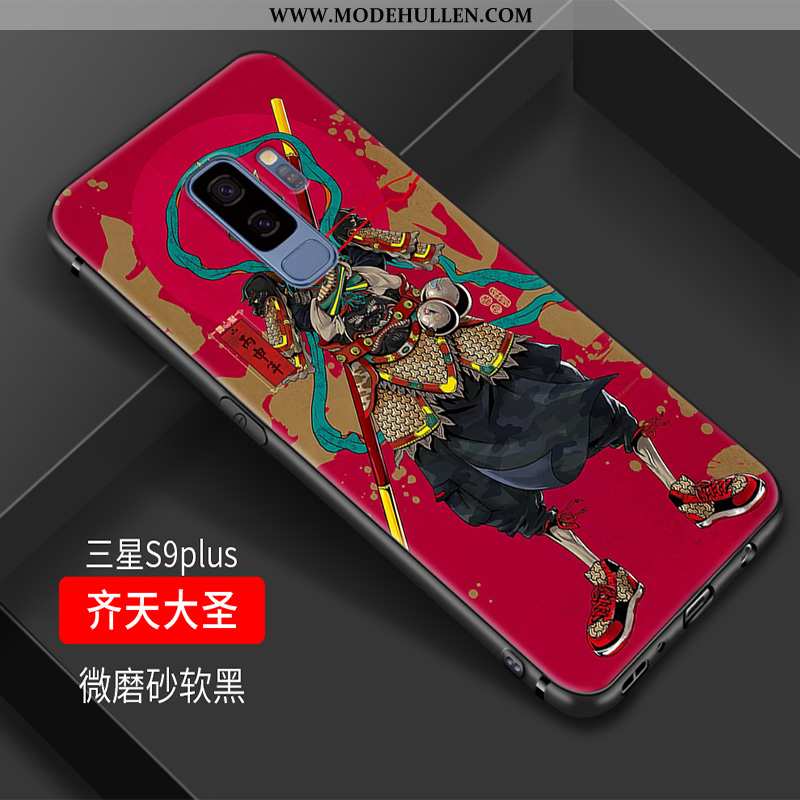 Hülle Samsung Galaxy S9+ Trend Weiche Handy Alles Inklusive Chinesische Art Kreativ Elegant Lila