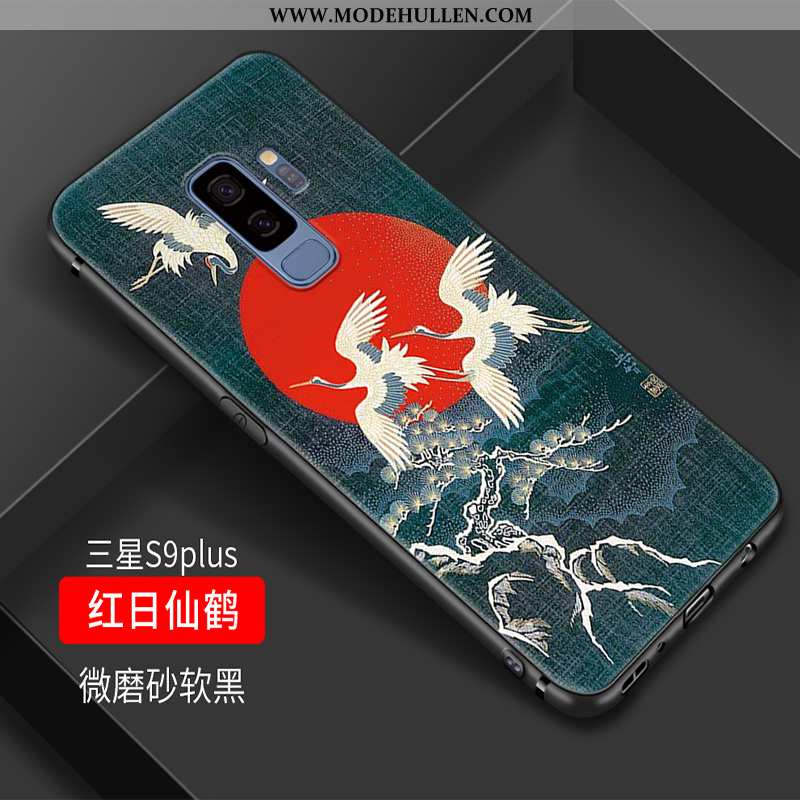 Hülle Samsung Galaxy S9+ Trend Weiche Handy Alles Inklusive Chinesische Art Kreativ Elegant Lila