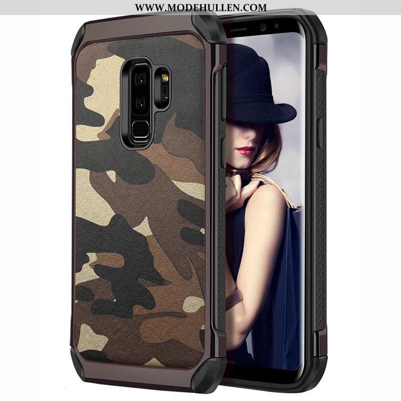 Hülle Samsung Galaxy S9+ Weiche Silikon Persönlichkeit Case Alles Inklusive Trend Grün