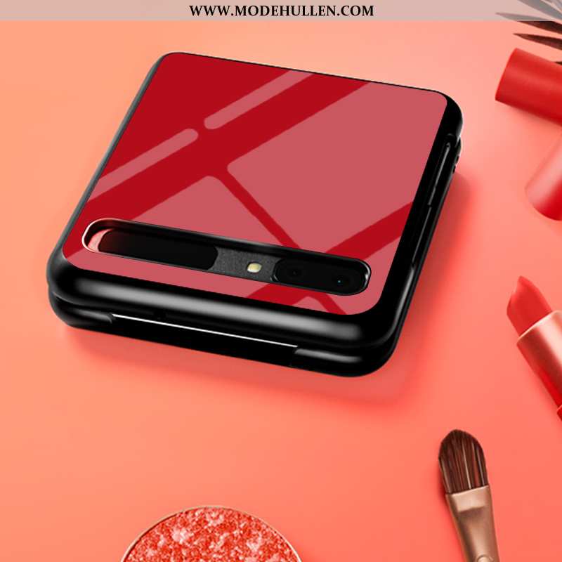 Hülle Samsung Z Flip Kreativ Karikatur Falten Schwer Angepasst Mode Rote