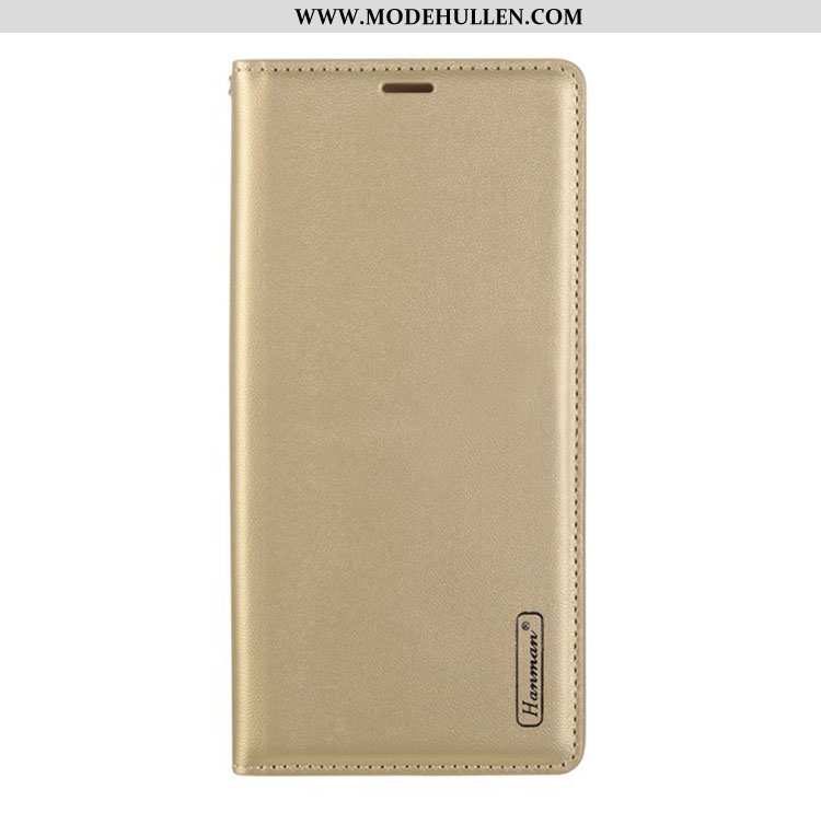 Hülle Sony Xperia 1 Ii Lederhülle Echt Leder Handy Rosa Case Folio Magnetismus