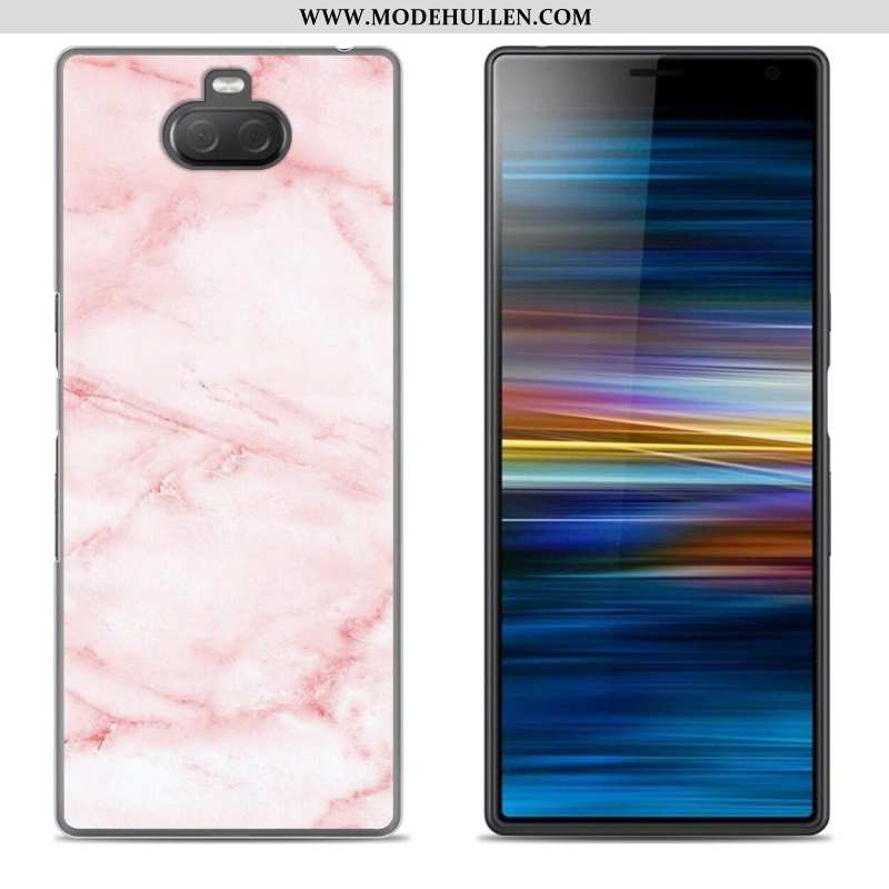 Hülle Sony Xperia 10 Plus Kreativ Weiche Case Silikon Einfassung Handy Grün