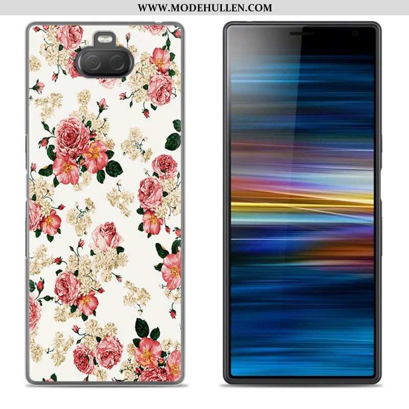 Hülle Sony Xperia 10 Plus Kreativ Weiche Case Silikon Einfassung Handy Grün