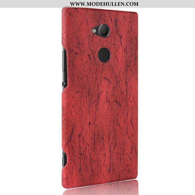 Hülle Sony Xperia L2 Aus Holz Schutz Muster Qualität Case Verschleißfeste Braun