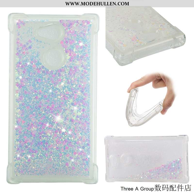 Hülle Sony Xperia L2 Weiche Schutz Case Handy Liebe Treibsand Anti-sturz Rosa