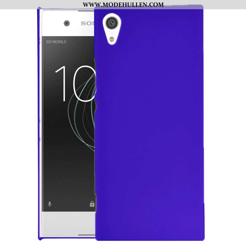 Hülle Sony Xperia Xa Nubuck Schutz Schwer Rot Case Handy Rote