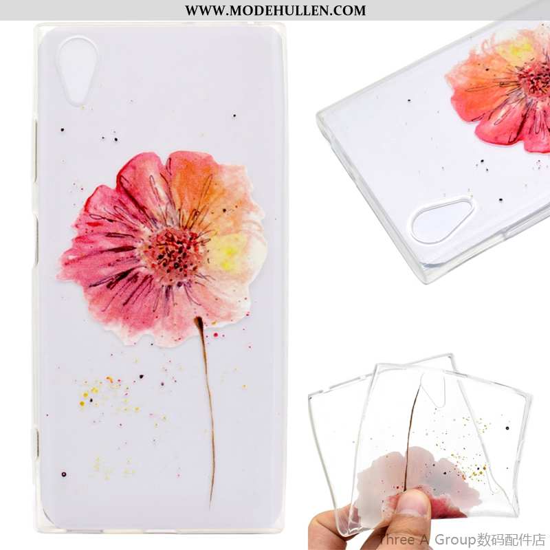 Hülle Sony Xperia Xa1 Plus Schutz Blau Case Handy