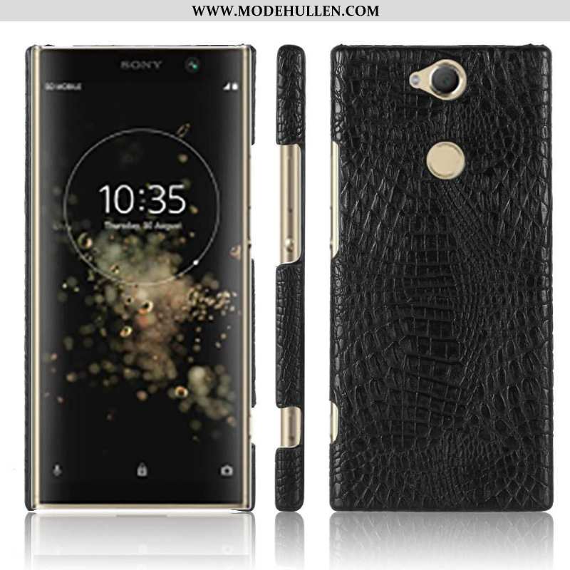 Hülle Sony Xperia Xa2 Plus Schutz Dunkelblau Case Handy