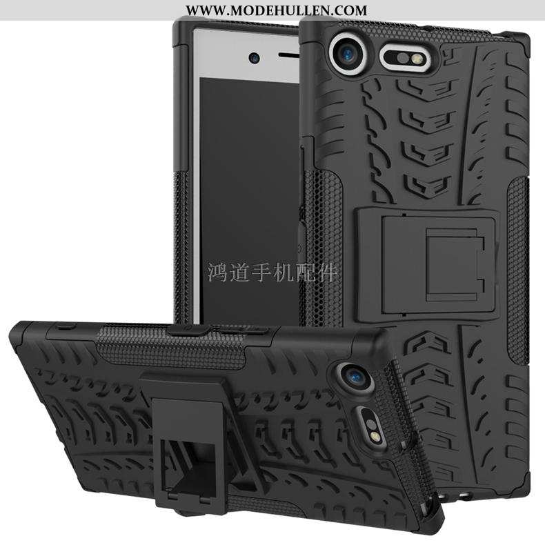 Hülle Sony Xperia Xz Premium Muster Silikon Kreativ Handy Schwarz Anti-sturz Case