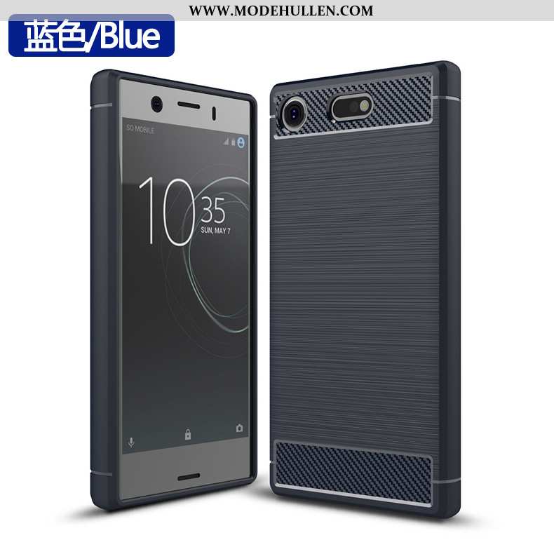 Hülle Sony Xperia Xz1 Compact Anti-sturz Grün Handy Case