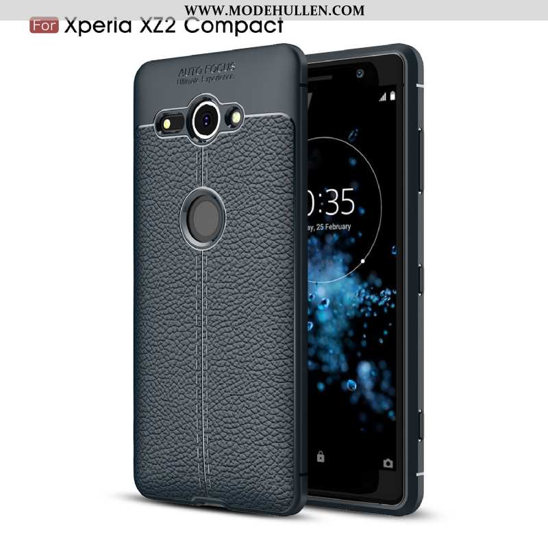 Hülle Sony Xperia Xz2 Compact Schutz Weiche Case Silikon Alles Inklusive Grau