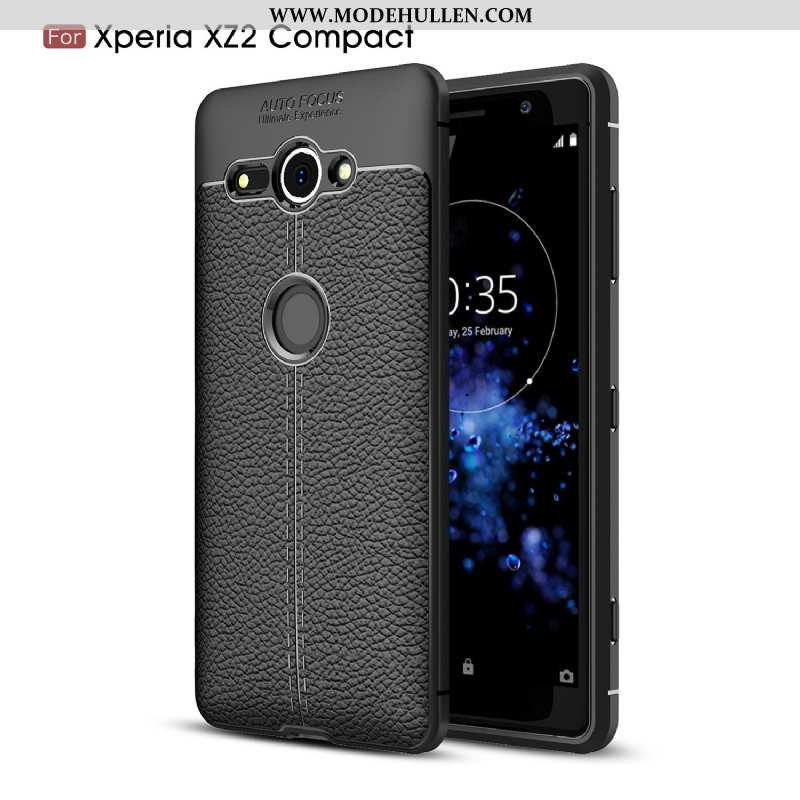 Hülle Sony Xperia Xz2 Compact Schutz Weiche Case Silikon Alles Inklusive Grau