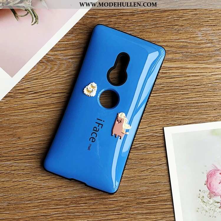 Hülle Sony Xperia Xz2 Schutz Silikon Case Handy Anti-sturz Alles Inklusive Gelb Gelbe