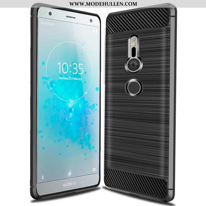 Hülle Sony Xperia Xz3 Schutz Weiche Case Schwarz Alles Inklusive Silikon