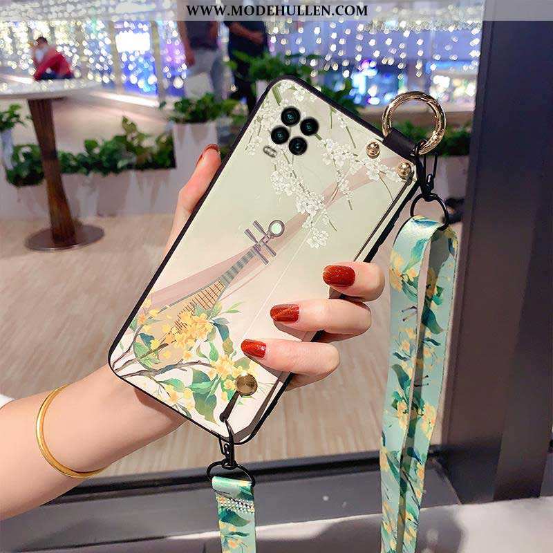 Hülle Xiaomi Mi 10 Lite Hängende Verzierungen Kreativ Mini Handy Silikon Rosa