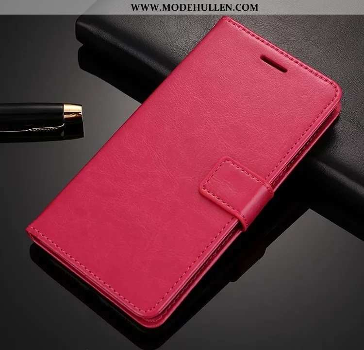 Hülle Xiaomi Mi 10 Lite Lederhülle Leder Neu Case Folio Schutz Braun