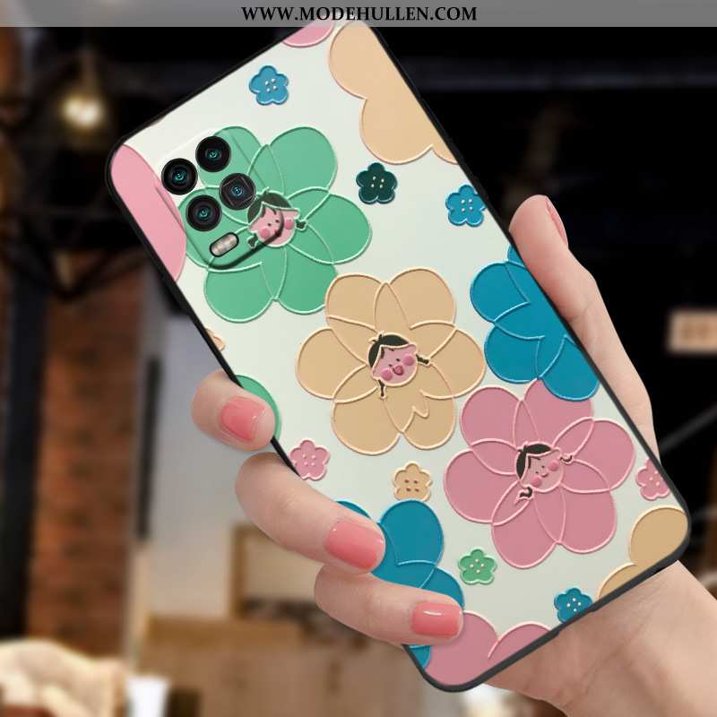 Hülle Xiaomi Mi 10 Lite Mode Persönlichkeit Case Wind Prägung Neu Jugend Rosa