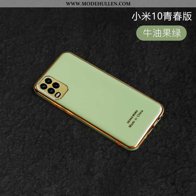 Hülle Xiaomi Mi 10 Lite Persönlichkeit Kreativ Netto Rot Jugend Anti-sturz Überzug Neu Türkis