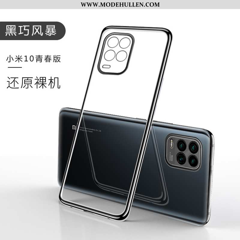Hülle Xiaomi Mi 10 Lite Transparent Kreativ Leichtgewicht Schutz Jugend Blau Weiche