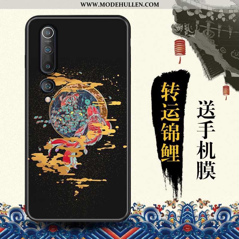 Hülle Xiaomi Mi 10 Persönlichkeit Kreativ Chinesische Art Blau Angepasst Mini Case