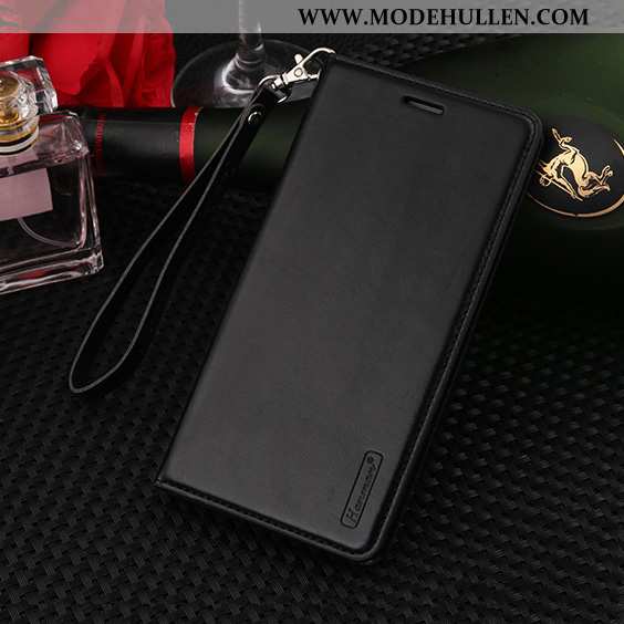 Hülle Xiaomi Mi 10 Pro Hängende Verzierungen Echt Leder Rot Lederhülle Schutz Case Handy Rosa