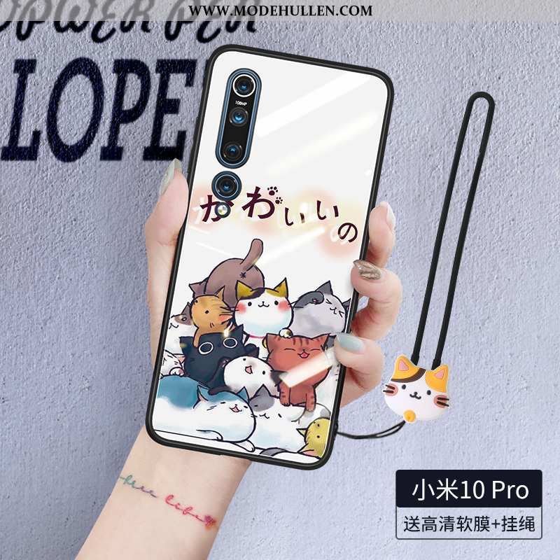 Hülle Xiaomi Mi 10 Pro Kreativ Karikatur Handy Alles Inklusive Case Super Trend Weiße