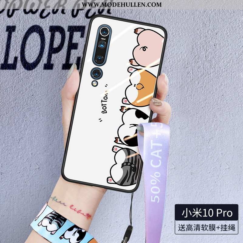 Hülle Xiaomi Mi 10 Pro Kreativ Karikatur Handy Alles Inklusive Case Super Trend Weiße