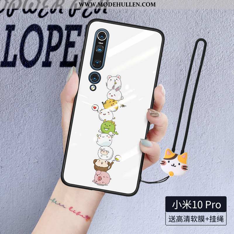 Hülle Xiaomi Mi 10 Pro Kreativ Karikatur Handy Alles Inklusive Case Super Trend Weiße