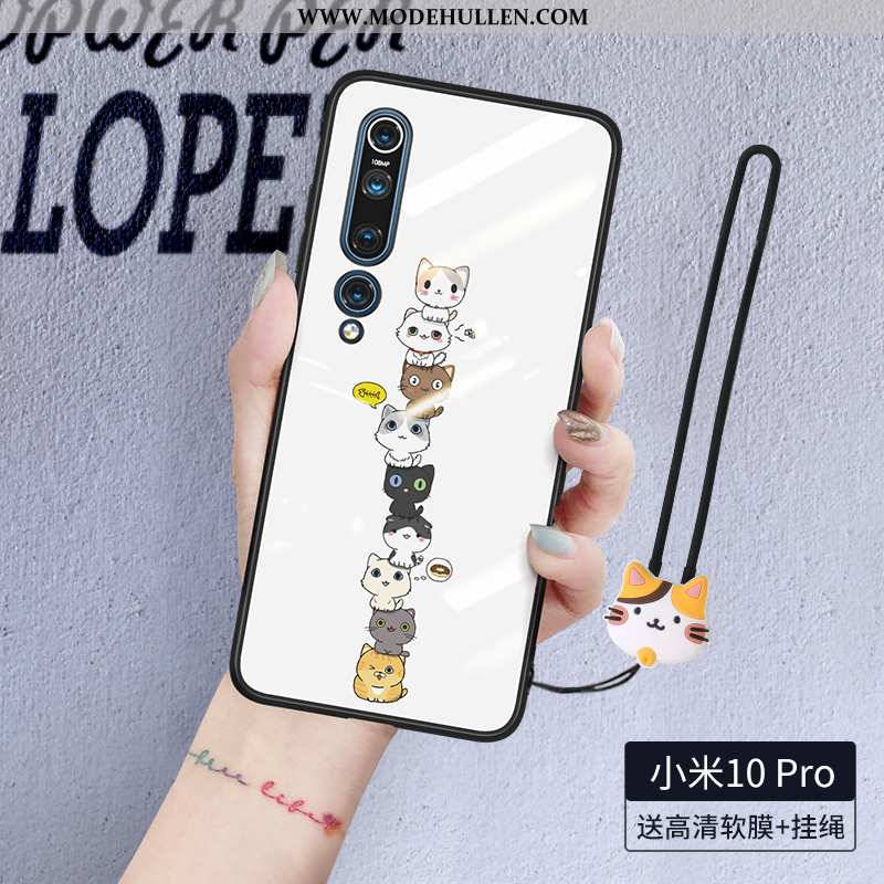 Hülle Xiaomi Mi 10 Pro Kreativ Karikatur Handy Alles Inklusive Case Super Trend Weiße