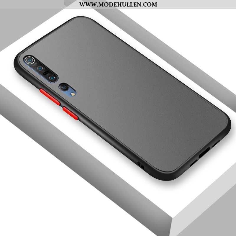 Hülle Xiaomi Mi 10 Pro Kreativ Trend Case Weiß Nubuck Mini Schutz Weiße