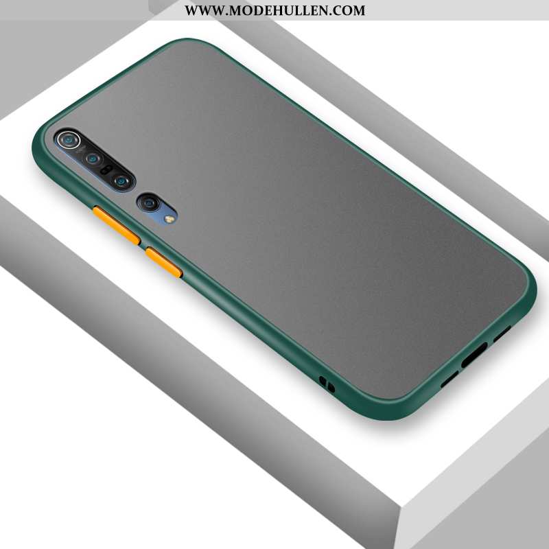 Hülle Xiaomi Mi 10 Pro Kreativ Trend Case Weiß Nubuck Mini Schutz Weiße