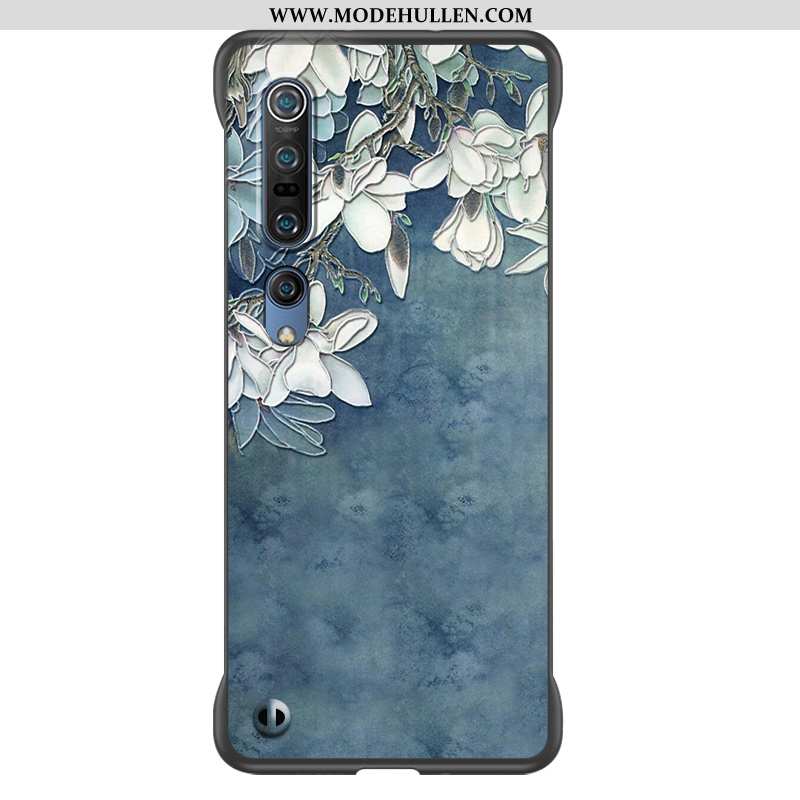 Hülle Xiaomi Mi 10 Pro Kreativ Weiche Grenze Case Handy Blau