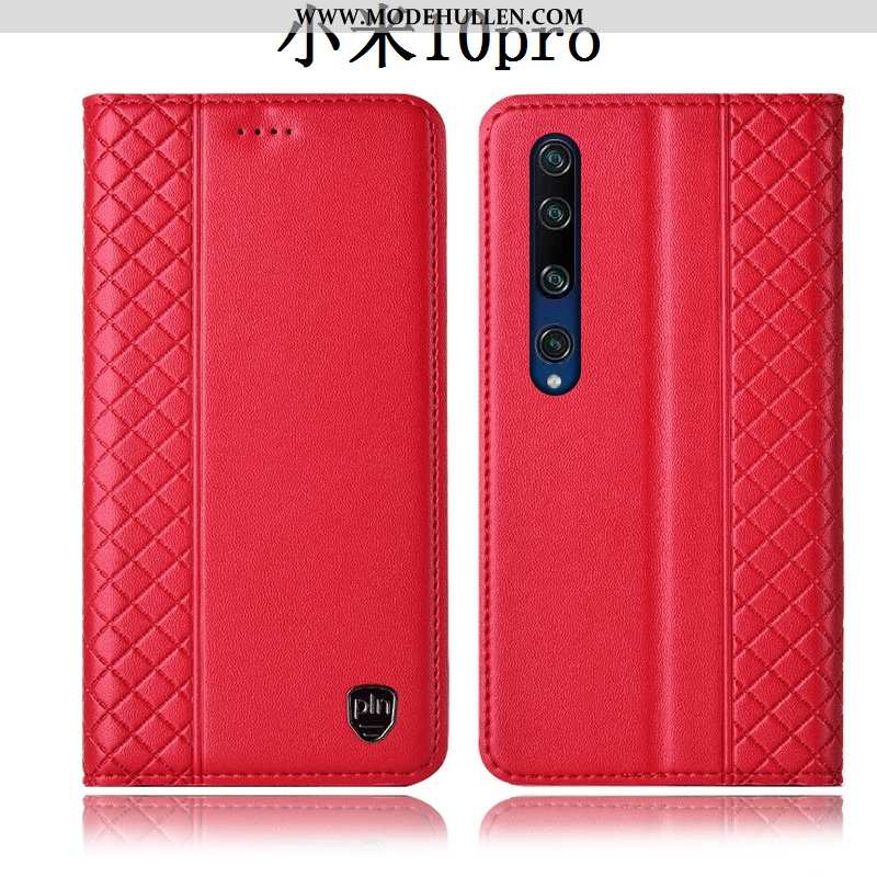 Hülle Xiaomi Mi 10 Pro Lederhülle Schutz Anti-sturz Alles Inklusive Jugend Handy Case Gelbe