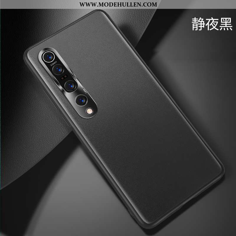 Hülle Xiaomi Mi 10 Pro Persönlichkeit Kreativ Grün Trend Leder Handy Jugend