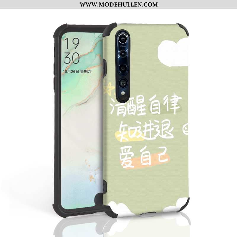 Hülle Xiaomi Mi 10 Pro Trend Super Anti-sturz Silikon Kreativ Dünne Case Grün