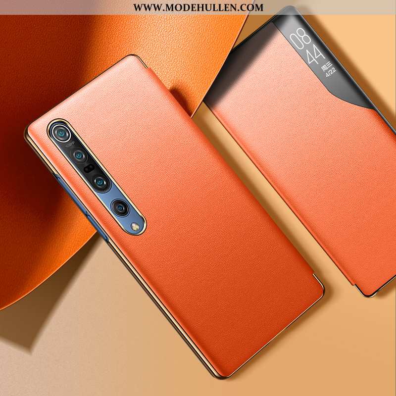 Hülle Xiaomi Mi 10 Pro Trend Super Handy Lila Folio Dünne Schutz