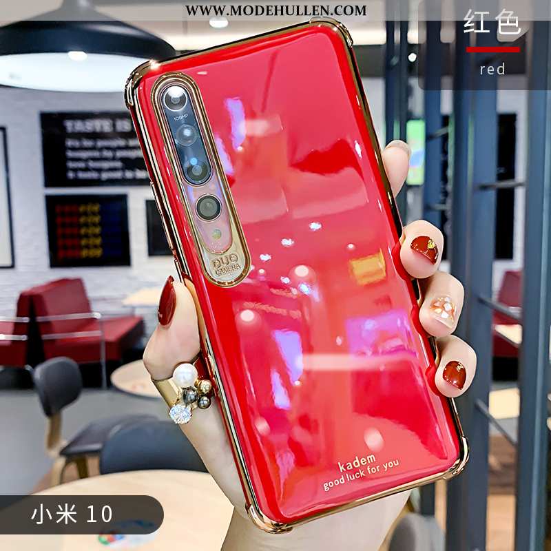 Hülle Xiaomi Mi 10 Silikon Schutz Dünne Anti-sturz Handy Case Persönlichkeit Grün