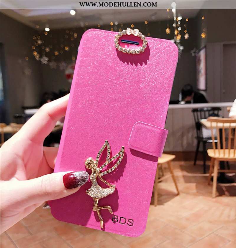 Hülle Xiaomi Mi 10 Silikon Schutz Handy Mini Rot Super Lederhülle Rosa